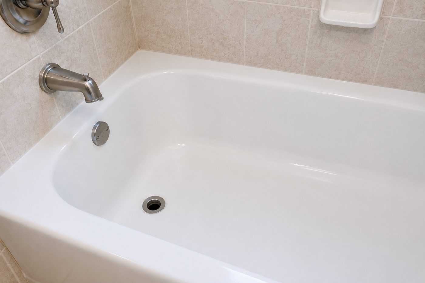 Bathtub restoration — after