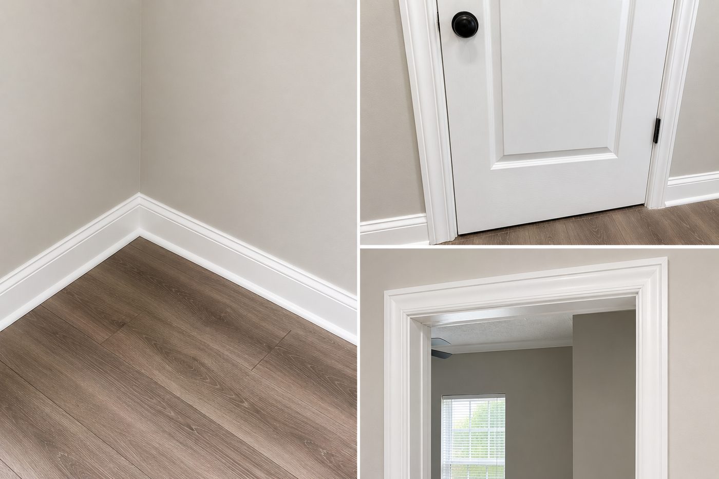 Doors and trim painting — after