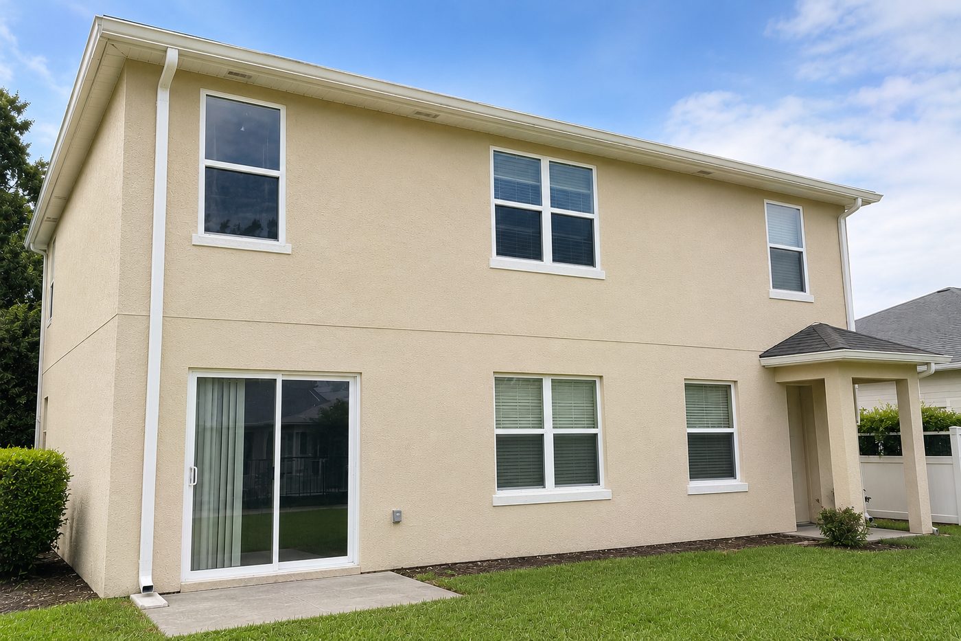 Exterior painting — after
